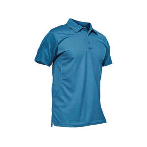 Polos para uniforme de hombre Polo de golf de algodón 100% con impresión de logotipo y bordado - Product Image 4