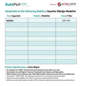 Clip absorbente de 10 piezas para Mazda Auto Fastener & Clip Product - Product Image 2