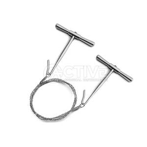 Fil de scie Gigli solide et flexible pour la coupe chirurgicale des os Fil de scie Gigli médical pour les procédures professionnelles de chirurgie osseuse - Product Image 2