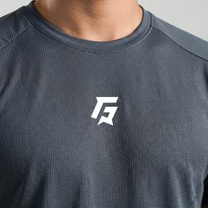 เสื้อยืด GAI Pro สีเทา ทรงปกติ ผลิตจากผ้าเจอร์ซีย์ - Product Image 5
