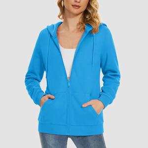 Sudadera con Capucha de Algodón Grueso, Sudadera con Capucha para Mujer, Sudadera con Capucha para Mujer con Logotipo Personalizado Estampado - Product Image 1