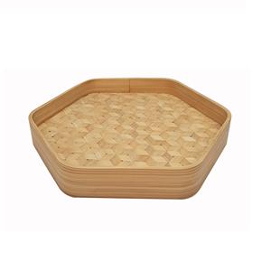 Ustensiles de cuisine à domicile plateau de service en bois forme rectangulaire plateau de service alimentaire nouveau design plateau de finition naturelle - Product Image 3