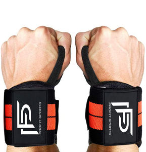 Bandes de maintien pour poignets, élastiques, antidérapantes, confortables, pour la musculation, unisexes, personnalisables, vente en gros - Product Image 4