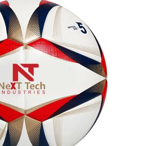 Next Tech Nuevo estilo Fútbol Tecnología híbrida Balón de partido profesional Material de textura de TPU Diseño personalizado y logotipo personalizado - Product Image 4