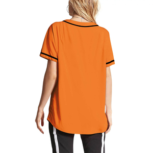 Venta al por mayor 2024, camisetas de béisbol transpirables hechas a medida, ropa de béisbol y softball lisa en blanco, camisetas de béisbol baratas para mujer - Product Image 2