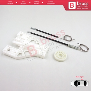Kit de réparation de lève-vitre arrière droit BWR5067 pour A1 MK1 8X 2010-2019 5 portes Hatchback Sportback 8X4839462 - Product Image 4