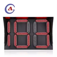 Diameter 300 Mm 2 Digit Countdown Timer LED Lampu Lalu Lintas