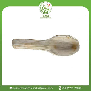 Vajilla Desechable Biodegradable, Cubiertos de Hoja de Palma, Cucharas de Cena, Compostable, Perfecto para Fiestas, Bodas, Restaurantes - Product Image 2