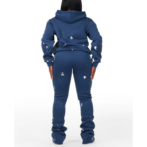 Ensemble de survêtement athlétique pour femmes, jogging, coupe ajustée, confortable, respirant, pour la salle de sport, l'entraînement, la course à pied, le fitness - Product Image 6