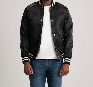 Veste Letterman classique rétro Vintage toile pour hommes pour le printemps coupe ample pour les taureaux Chicago Varsity veste Style Streetwear - Product Image 4