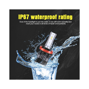 Faro led ámbar para coche, luz antiniebla, 3000K, H10, venta al por mayor - Product Image 5