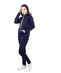 Ropa Deportiva para Mujer, Chándal de Algodón de Alta Calidad, Estilo Francés, para Invierno - Product Image 6