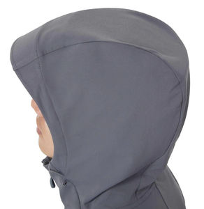 เสื้อแจ็กเก็ตผู้ชายผ้านิ่มปักลายกันลมมีฮู้ดระบายอากาศได้ดีมีซิปสำหรับเดินป่ากลางแจ้ง - Product Image 4