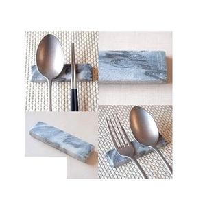 Reposacucharas de Mármol de Calidad Superior, Diseño Moderno, Duradero y Ecológico para Restaurante y Hogar, Apto para Lavavajillas, Precio Bajo - Product Image 1