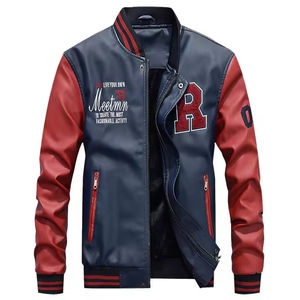 Personnalisé Vestes universitaires pour hommes de haute qualité Cuir vintage à capuche Baseball Style letterman Hiver Automne Extérieur Fournisseur OEM ODM - Product Image 4