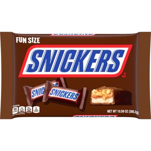 Barras de Chocolate SNICKERS Originales, Tamaño Divertido, Bolsa de 10.59 oz - Product Image 4