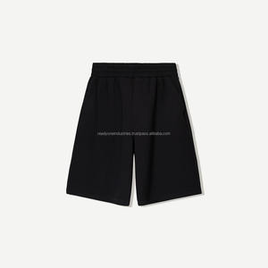 Pantalones cortos vaqueros de calle vintage personalizados para hombre con patrón sólido de diamantes de imitación estilo High-Street con bolsillos pantalones cortos de mezclilla - Product Image 4