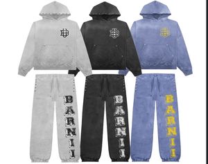 Ropa informal personalizada de alta calidad, conjunto de chándales de Jersey Vintage liso en blanco para hombre, los chándales más vendidos para hombre - Product Image 1