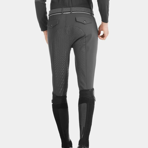 Leggings de equitación de silicona completa para mujer, de cintura alta, de secado rápido, elásticos, para deporte, en oferta - Product Image 2