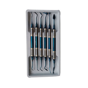 Kit complet de restauration dentaire : Ciseaux, polisseurs et instruments de remplissage pour la dentisterie – Ensemble d'instruments de restauration dentaire - Product Image 1