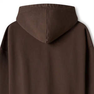 Sudadera con capucha OEM para hombre, venta al por mayor, Jersey pesado de lana gruesa de algodón 100%, sudaderas con capucha con hombros caídos y logotipo personalizado para hombre de Isha Industry - Product Image 4