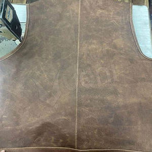 เสื้อกั๊กหนังแท้ผู้ชายออกแบบตามสั่ง บริการ OEM เสื้อคลุมผ้าแคนวาสระบายอากาศ แห้งเร็ว เป็นมิตรกับสิ่งแวดล้อม สไตล์ลำลอง - Product Image 2