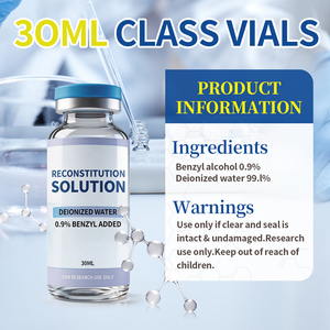 OEM 30ML 2-Pack Larutan Rekonstruksi Botol Kaca Segel Tiga Lapis 0.9% Alkohol Benzil untuk Penggunaan Penelitian Saja Larutan Rekonstruksi - Product Image 5