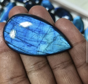 Vente en gros de pierre de guérison bleue brillante polie en cristal de labradorite naturelle de haute qualité pour la fabrication de bijoux - Product Image 2