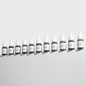 Encre de tatouage organique manuelle Lashmonster Ombre Color 203 Chocolat foncé, pigments semi-permanents pour microblading, maquillage permanent 10 ml - Product Image 2