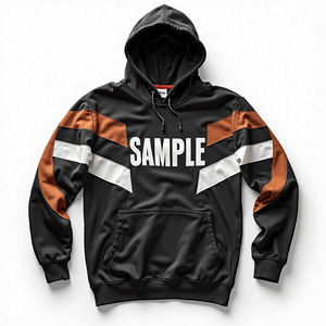 Sudadera con Capucha Extra Grande para Hombre, Ropa Deportiva Personalizada, Sublimada, Estilo Duradero, 100% Poliéster, Mezcla de Algodón Básico, Cómoda - Product Image 5