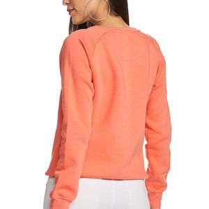 Sweat-shirt à capuche en molleton 100% coton pour femme, de haute qualité, tendance, vente en gros, imprimé, uni devant, personnalisable, OEM - Product Image 2