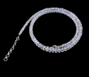 Elegante collar de piedras preciosas con cuentas de piedra natural, joyería hecha a mano para mujer, elegante collar de cuentas de cristal para regalar - Product Image 4