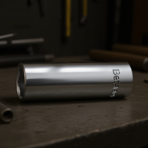 Chiavi a Bussola Cromate con Attacco Quadrato Femmina da 1/4 di Pollice, Tipo Lungo con Testa Esagonale - Product Image 3