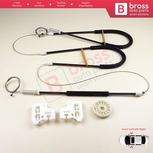 BWR285 Kit de reparación de regulador de ventana puerta delantera izquierda o derecha para X5 E53 2000-2006 51338254911 51338254912 Bross Auto Parts - Product Image 6