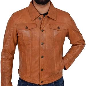 เสื้อแจ็กเก็ตหนังสำหรับผู้ค้าส่ง,เสื้อแจ็กเก็ตหนังแฟชั่นฤดูหนาวสำหรับผู้ชายปี2022 - Product Image 1