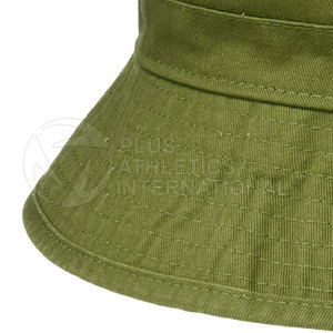 หมวกทรงบัคเก็ตหมวกทรงถังทำจากผ้าฝ้ายออกแบบได้ตามต้องการหมวกแฟชั่นใหม่2024 - Product Image 3