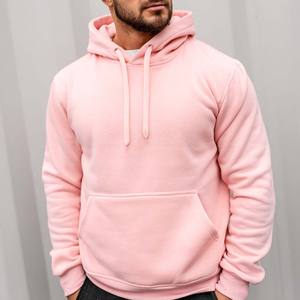 Sudadera con capucha térmica suave cómoda de tamaño al por mayor amarilla para hombre logotipo personalizado - Product Image 5