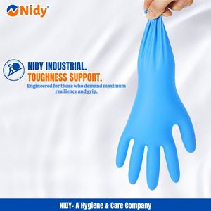 ถุงมือนิ่มแบบใช้แล้วทิ้งปราศจากน้ำยางถุงมือสำหรับเด็กปลอดภัยและสะดวกสบายสำหรับความงามและการดูแลส่วนบุคคล - Product Image 5