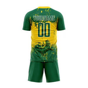 Nouvelle collection – Maillot de football respirant et léger à manches courtes, sublimation, logo personnalisé, découpe automatisée, service OEM - Product Image 3