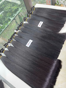 ต่อผมแบบเป็นมัด ผมเวียดนามแท้ 100% คุณภาพพรีเมียม สีดำจากโรงงาน ผมตรงธรรมชาติ - Product Image 3