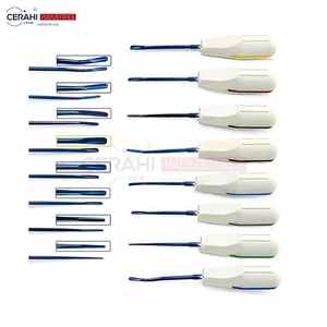 Elevadores de raíz de luxación de 8 piezas, Kit de Instrumentos dentales, potencia Manual, acero reutilizable para dentistas, cirugía oral, extracción de dientes - Product Image 1