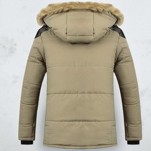 Veste matelassée de haute qualité à capuche chaude d'hiver pour hommes Veste au design personnalisé de qualité supérieure - Product Image 2