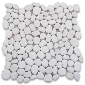 H98t giảm đá vôi Pebble Vàng bãi biển moleanos màu be Non-Slip gạch - Product Image 1