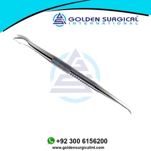 Ensemble dentaire médical orthodontique Instruments à double extrémité comprenant un détartreur de spatule de restauration de laboratoire Poignée ergonomique en acier inoxydable - Product Image 3