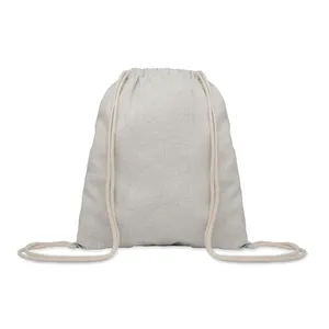 MUJIKA Zaini Sportivi in Cotone Riciclato con Coulisse, Borsa Ecologica per Gadget Promozionali - Product Image 3