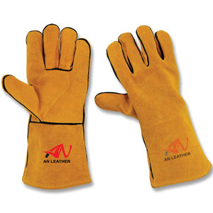 ถุงมือหนัง Econonmy สำหรับช่างเชื่อม,ถุงมือเชื่อมกันไฟ En 407 - Product Image 2