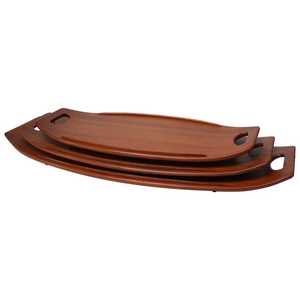 Plateau de service pour collations et café de qualité supérieure Plateau de service pour gâteaux et desserts de qualité supérieure - Product Image 2