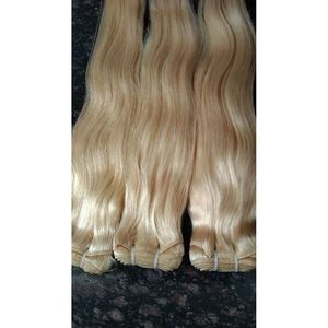 Tissage de cheveux indiens bruts bouclés crépus de grade 9A, 30 pouces, simple épaisseur - Product Image 5