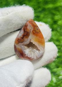 100% Natural de alta calidad Durzy Crazy Lace ágata cabujón piedra preciosa pulida suelta piedras preciosas lotes de piedras preciosas Durzy ágata, - Product Image 4