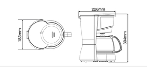 Caffettiera Mocca per 10 tazze 800W (VALINE 400010019) - Product Image 2